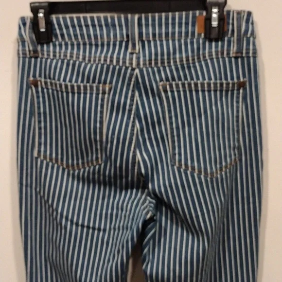Judy Blue Stripe Super Flare High Waist Ruby Ya Ya Shirley Jeans 5/27-Boho - Picture 6 of 9